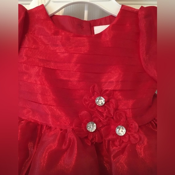 Nannette Baby Girls Sz 3/6 mo Petal tiered dress, formal, special occasion, NWT - Picture 2 of 8